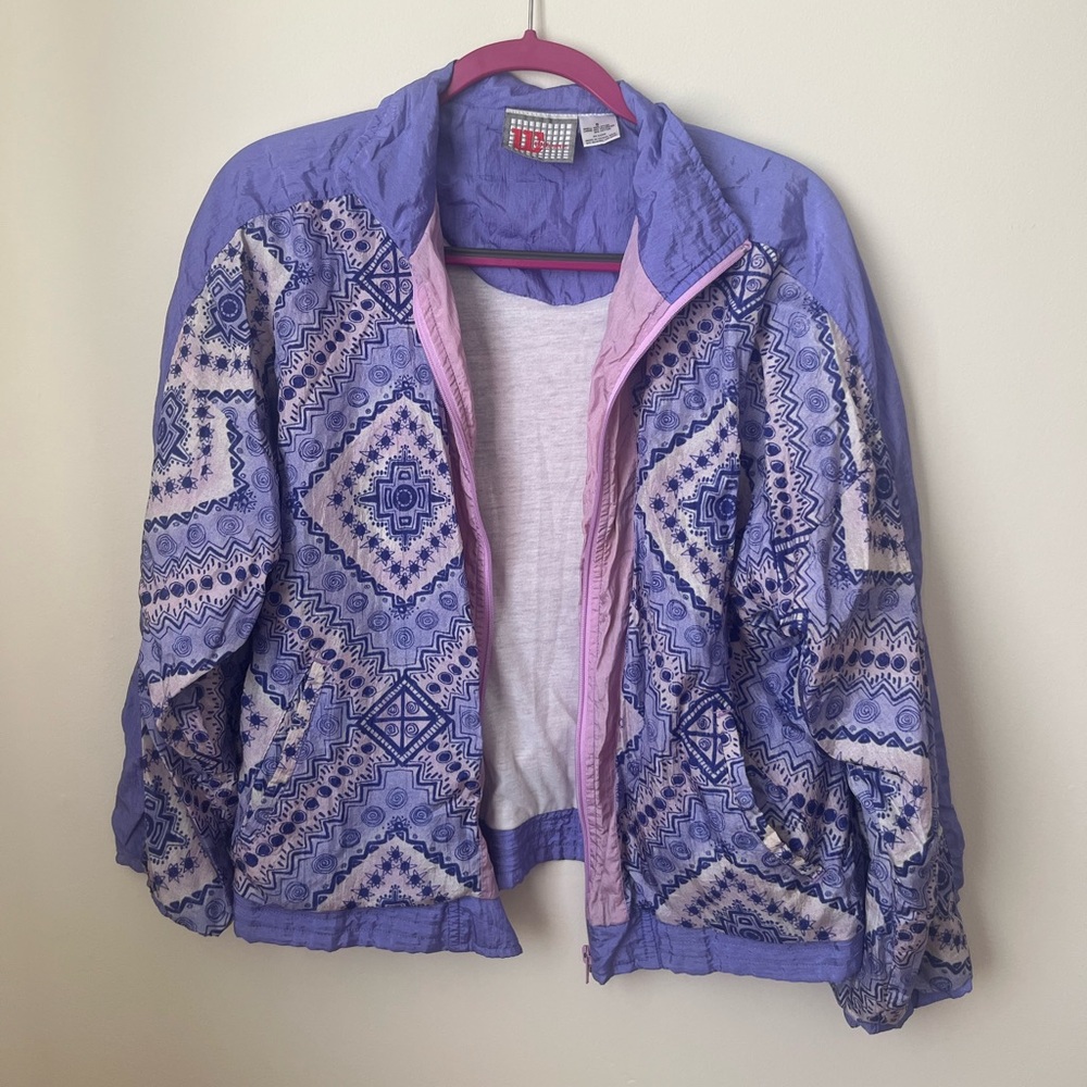 Vintage Wilson Fleeced Tennis Jacket